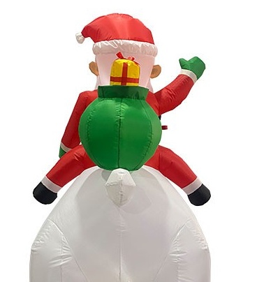 11.14 White bear santa claus