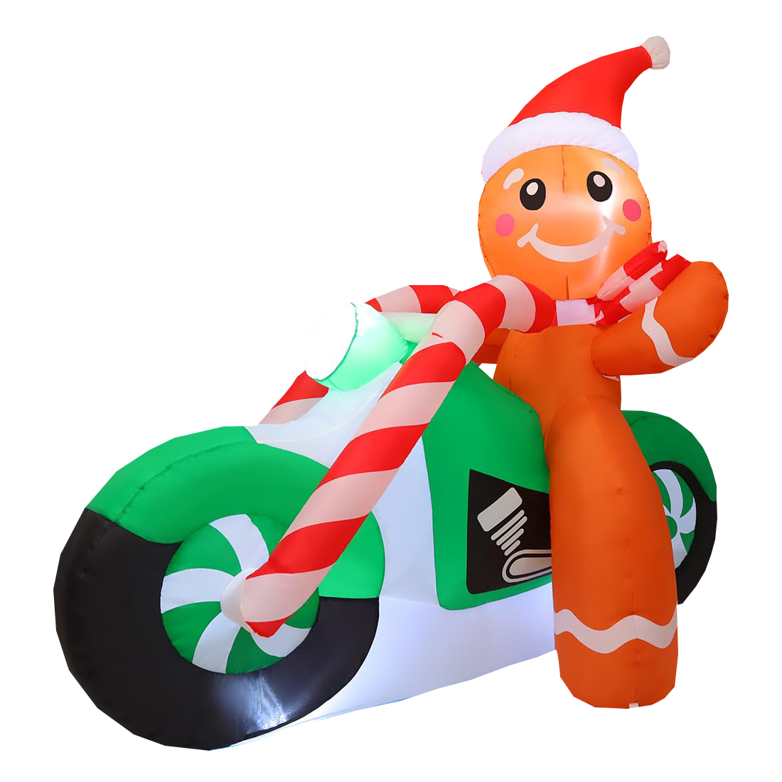 Gingerbread man motorcycle