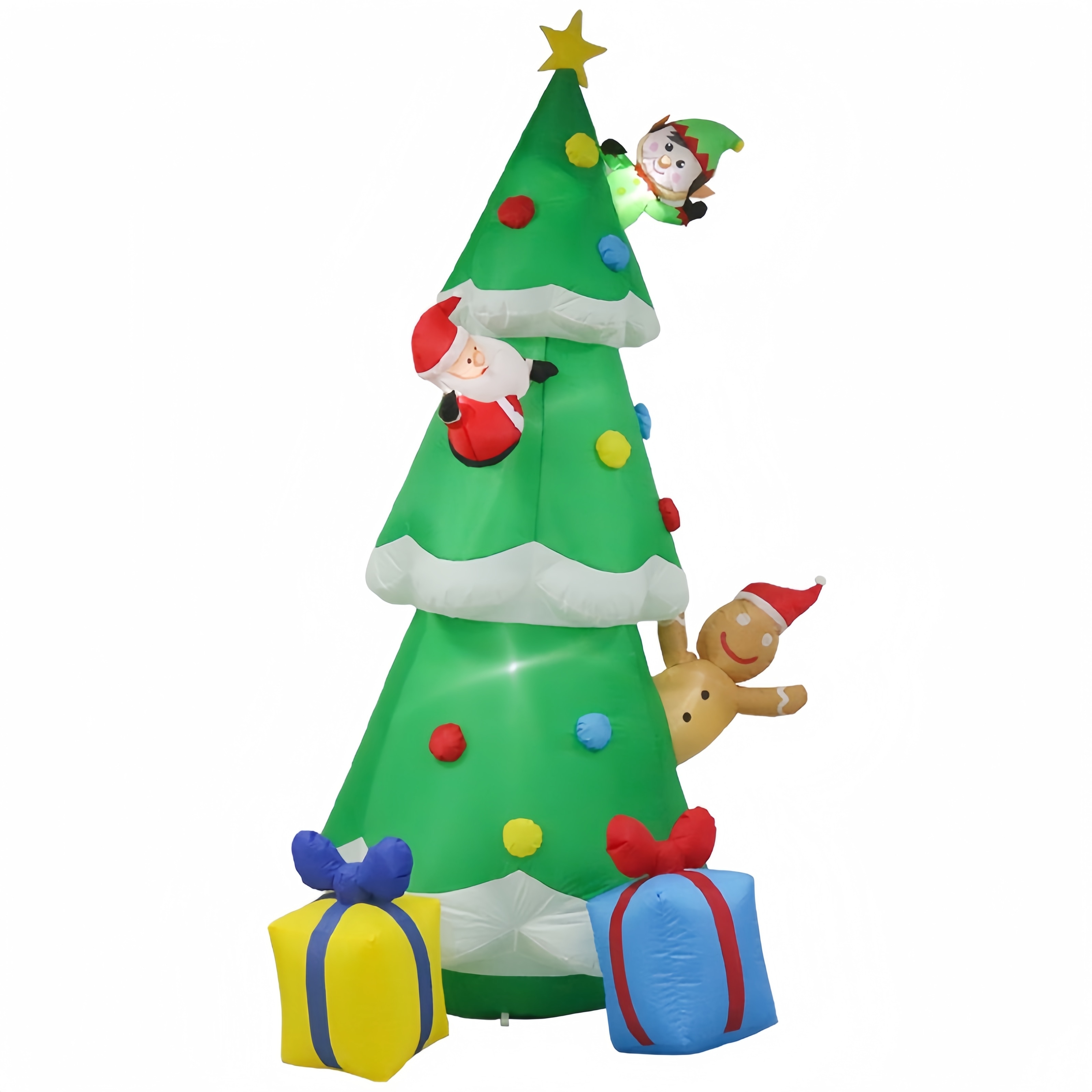 Gift box christmas tree