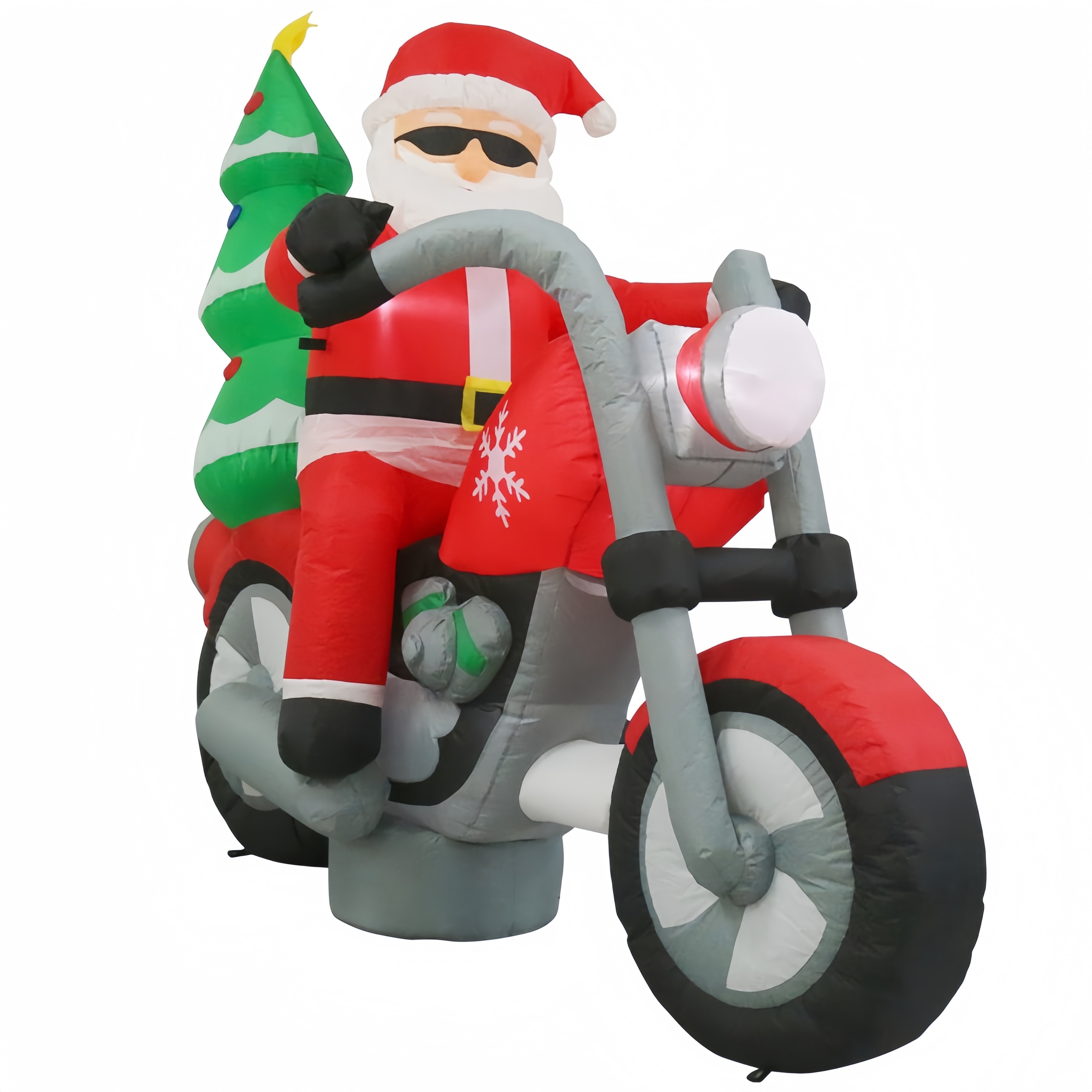 Motorcycle santa claus